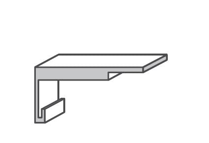 Aluminium End Cap Lock 65mm