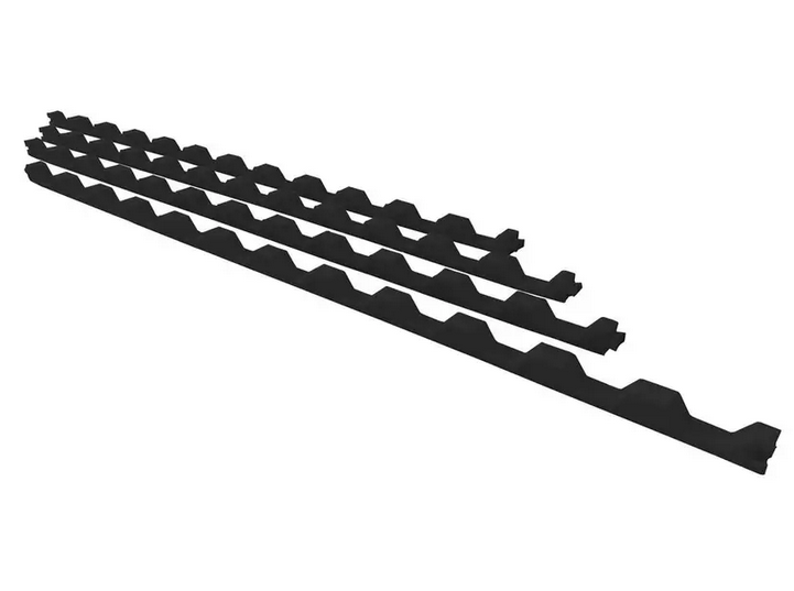 Greca profiled infill Black – Pack of 4